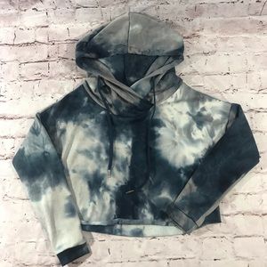 Rue21 Tie Dye Cropped Sweatshirt